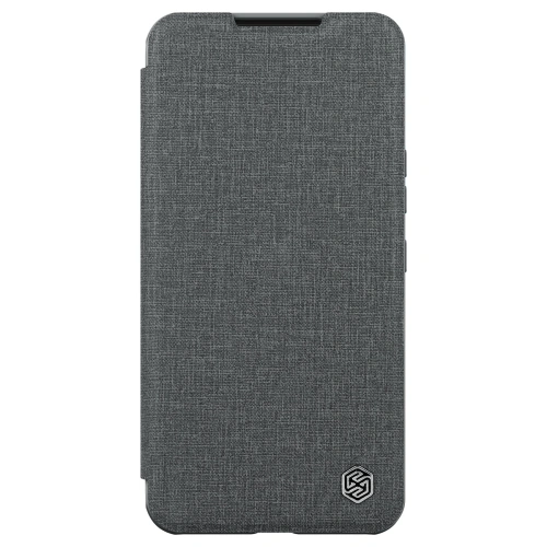 Etui Nillkin Qin Cloth Pro Samsung Galaxy S22+ Plus szary
