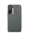Wholesale Nillkin Qin Cloth Pro Samsung Galaxy S22+ Plus gray - NLK712 - {ean13} - Hurt