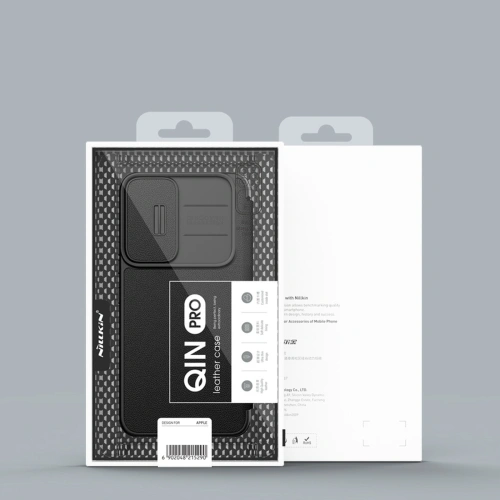 Etui Nillkin Qin Cloth Pro Samsung Galaxy S22+ Plus szary