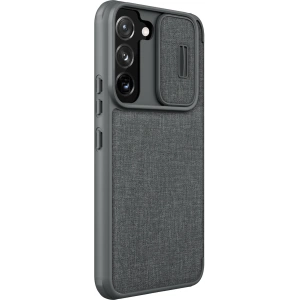 Hurtownia GSM - Etui Nillkin Qin Cloth Pro Samsung Galaxy S22+ Plus szary - NLK712 - {ean13} - Hurt