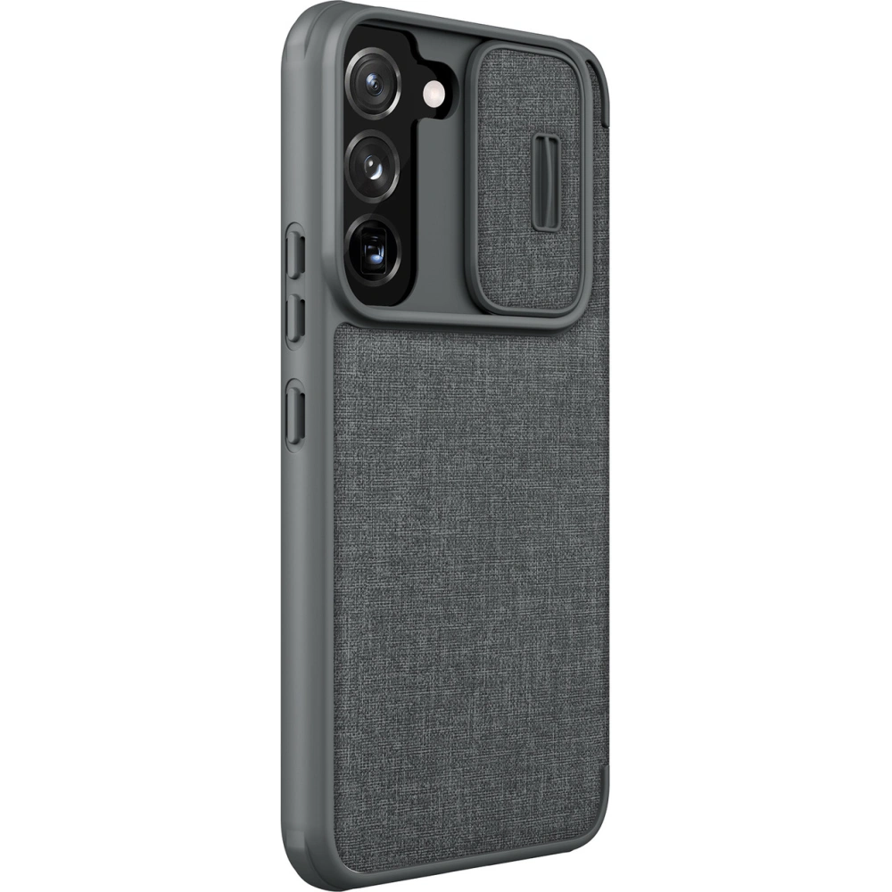 Wholesale Nillkin Qin Cloth Pro Samsung Galaxy S22+ Plus gray - NLK712 - {ean13} - Hurt