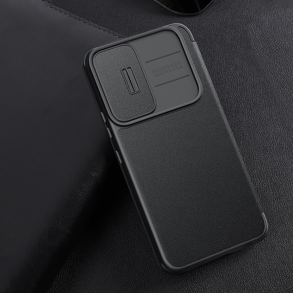 Hurtownia GSM - Etui Nillkin Qin Cloth Pro Samsung Galaxy S22+ Plus gri - NLK712 - {ean13} - Hurt