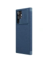 Hurtownia GSM - Etui Nillkin Qin Cloth Pro Samsung Galaxy S22 Ultra modrý - NLK713 - {ean13} - Hurt
