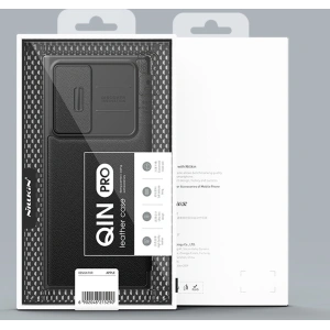 Hurtownia GSM - Etui Nillkin Qin Cloth Pro Samsung Galaxy S22 Ultra modrý - NLK713 - {ean13} - Hurt
