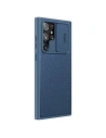 Hurtownia GSM - Etui Nillkin Qin Cloth Pro Samsung Galaxy S22 Ultra modrý - NLK713 - {ean13} - Hurt