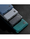 Hurtownia GSM - Etui Nillkin Qin Cloth Pro Samsung Galaxy S22 Ultra modrý - NLK713 - {ean13} - Hurt