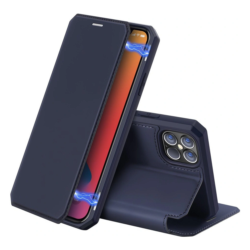 Hurtownia GSM - Etui Dux Ducis Skin X Apple iPhone 12 Pro Max modré - DDS364 - {ean13} - Hurt