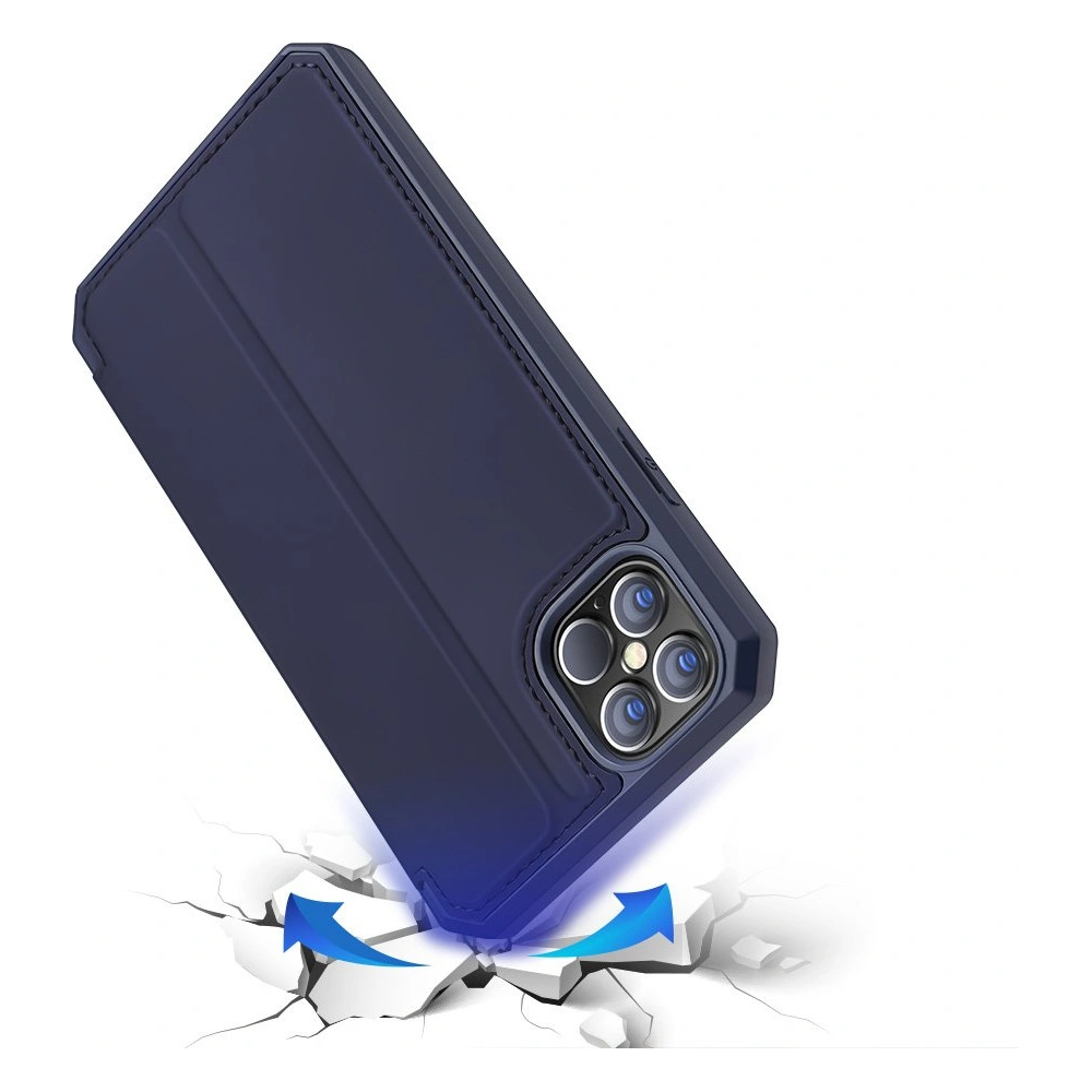 Hurtownia GSM - Etui Dux Ducis Skin X Apple iPhone 12 Pro Max modré - DDS364 - {ean13} - Hurt