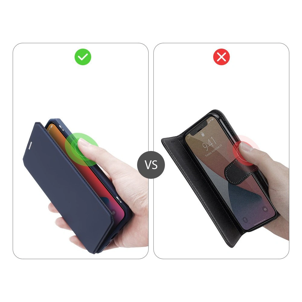 Hurtownia GSM - Etui Dux Ducis Skin X Apple iPhone 12 Pro Max modré - DDS364 - {ean13} - Hurt