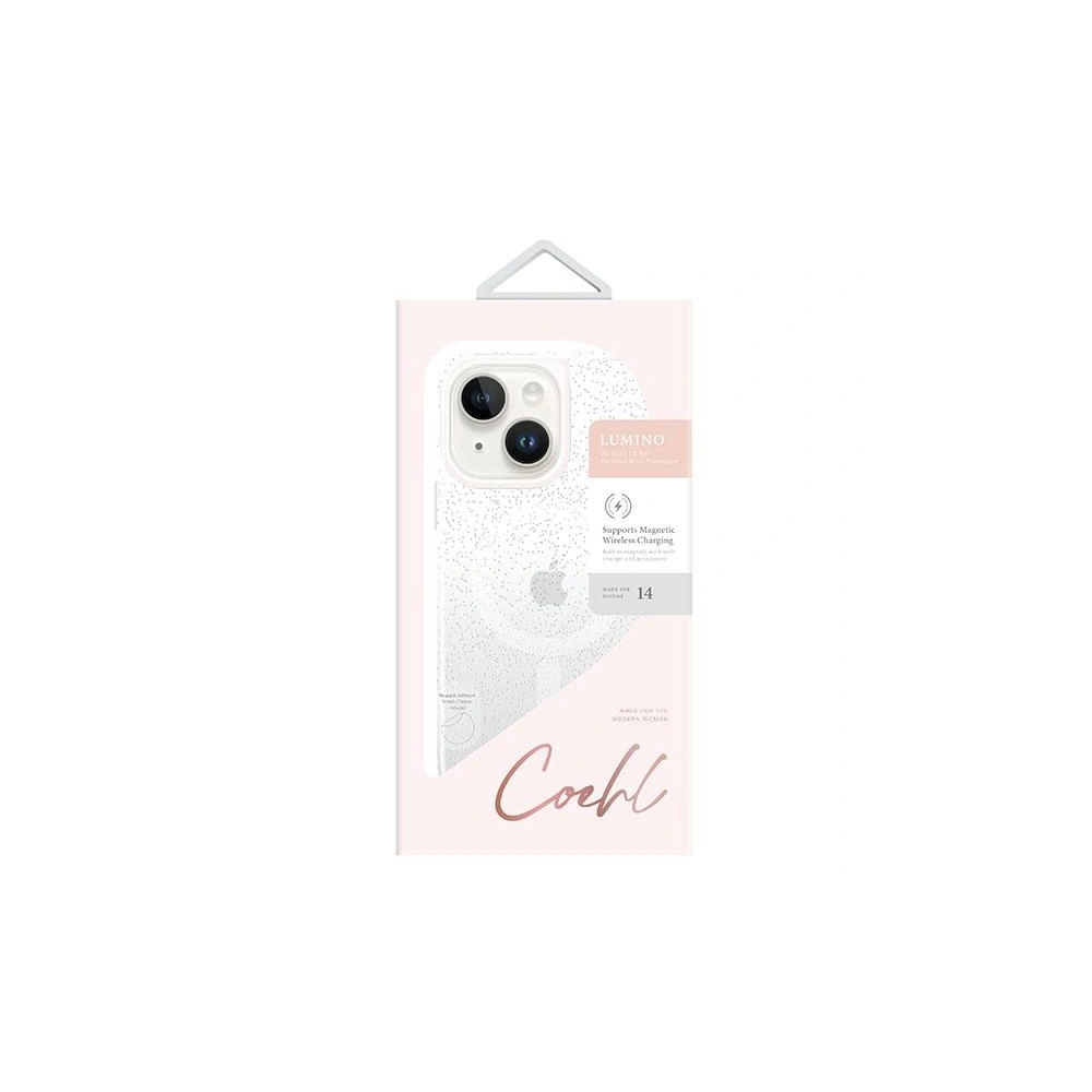 Hurtownia GSM - Etui UNIQ Coehl Lumino Apple iPhone 14 srebrny/sparkling silver - UNIQ777 - {ean13} - Hurt