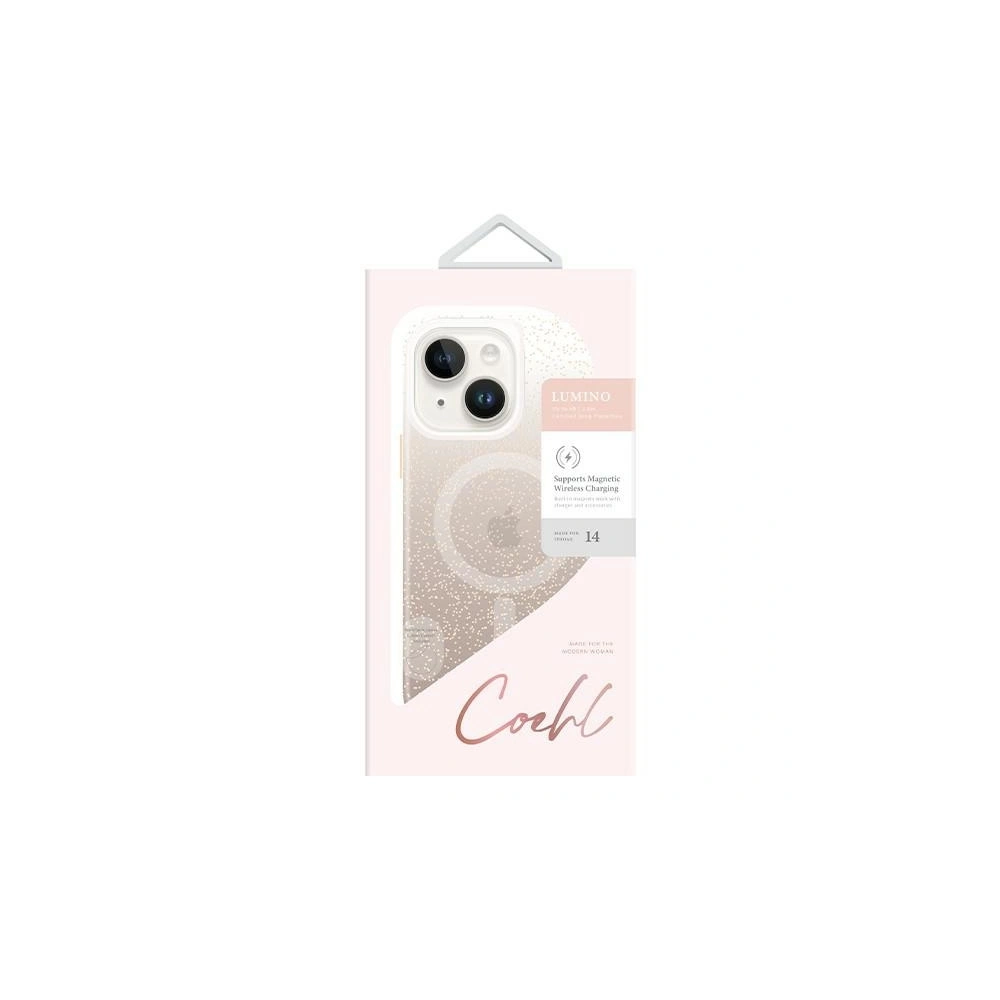 Hurtownia GSM - Etui UNIQ Coehl Lumino Apple iPhone 14 złoty/champagne gold - UNIQ778 - {ean13} - Hurt