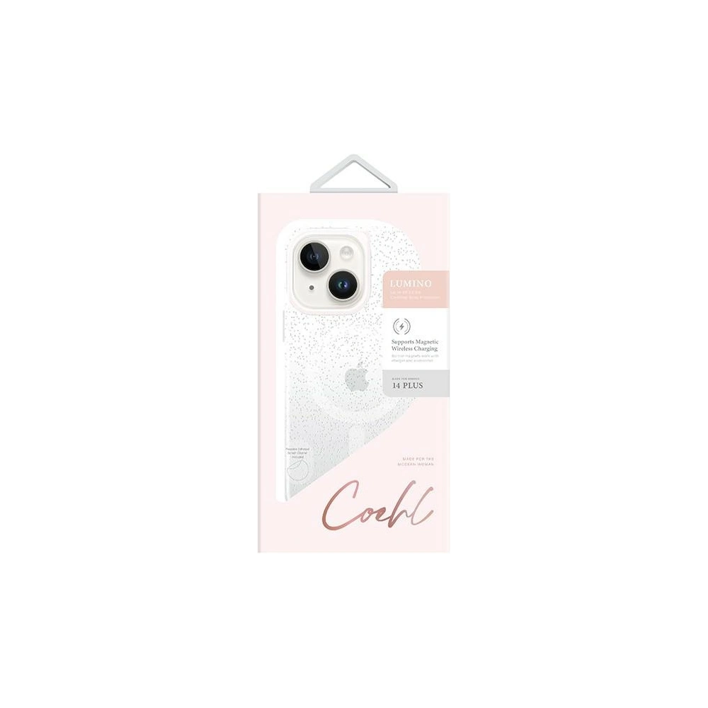 Hurtownia GSM - Case UNIQ Coehl Lumino Apple iPhone 14 Plus / 15 Plus silber/sparkling silver - UNIQ779 - {ean13} - Hurt