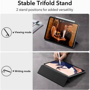 Hurtownia GSM - Etui ESR Rebound Magnetic Apple iPad Pro 12.9 2020/2021 (4. és 5. generáció) Strapabíró Fekete - ESR597 - {ean13} - Hurt