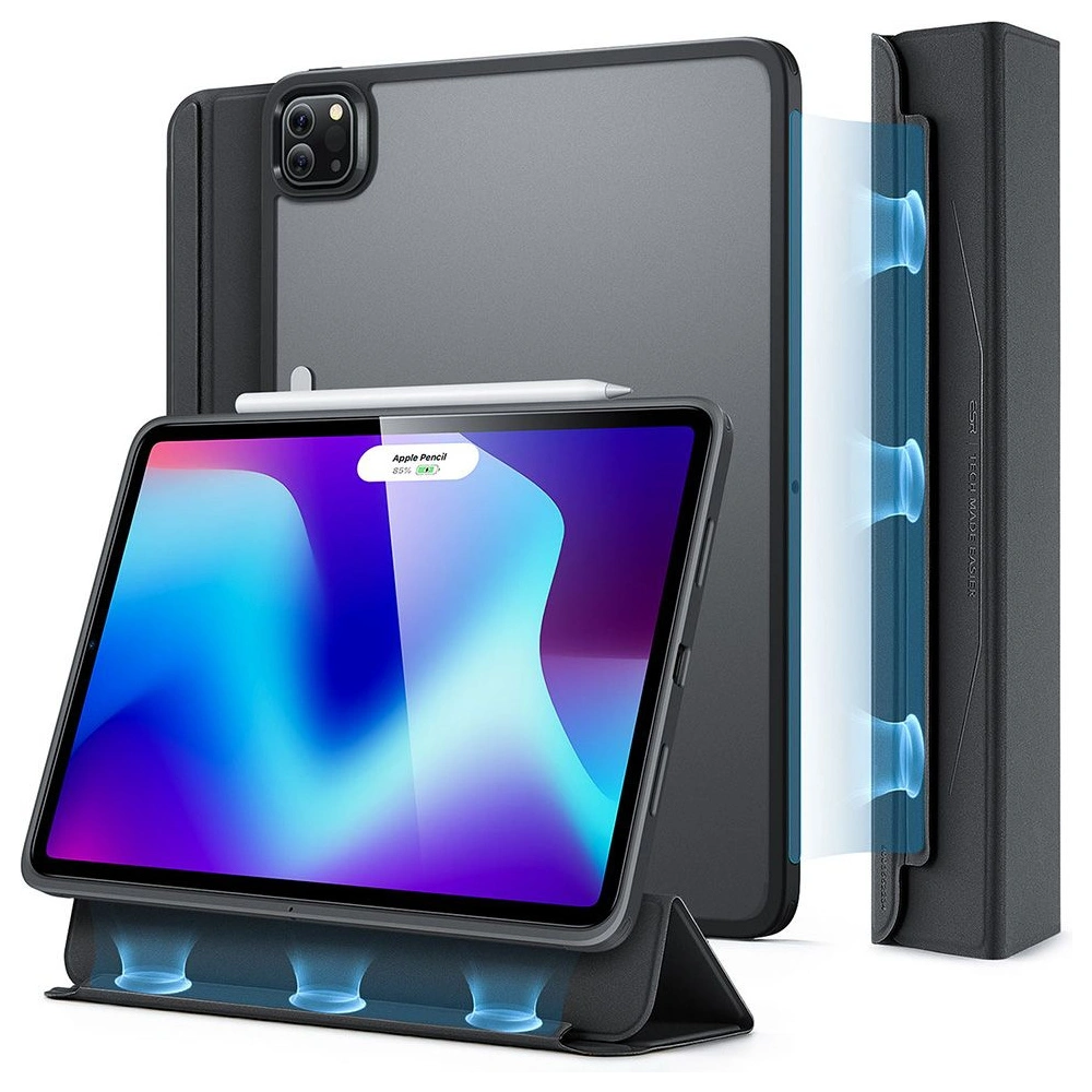 Hurtownia GSM - Etui ESR Ascend Hybrid Apple iPad Pro 12.9 2021 (5. generace) černé - ESR599 - {ean13} - Hurt