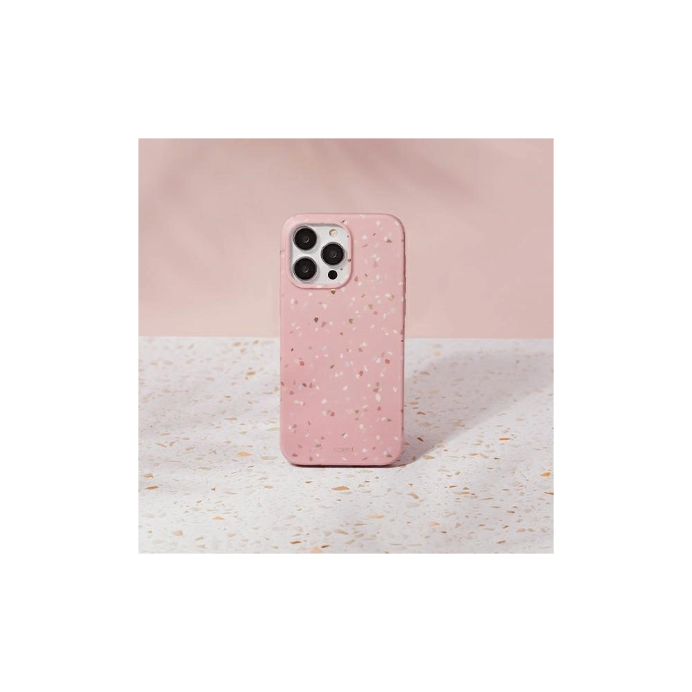 Hurtownia GSM - Etui UNIQ Coehl Terrazzo Apple iPhone 14 Pro Max różowy/coral pink - UNIQ792 - {ean13} - Hurt