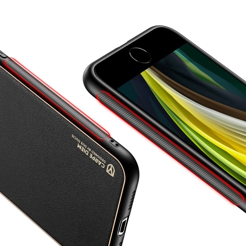 Etui Dux Ducis Yolo Apple iPhone SE 2022/SE 2020/8/7 czarny