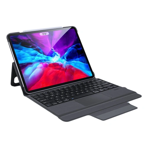 Etui Dux Ducis Touchpad Keyboard Case Bluetooth Apple iPad Pro 12.9 2018/2020/2021 (3., 4. i 5. generacji) czarny