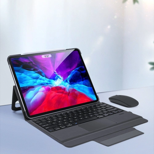 Etui Dux Ducis Touchpad Keyboard Case Bluetooth Apple iPad Pro 12.9 2018/2020/2021 (3., 4. i 5. generacji) czarny