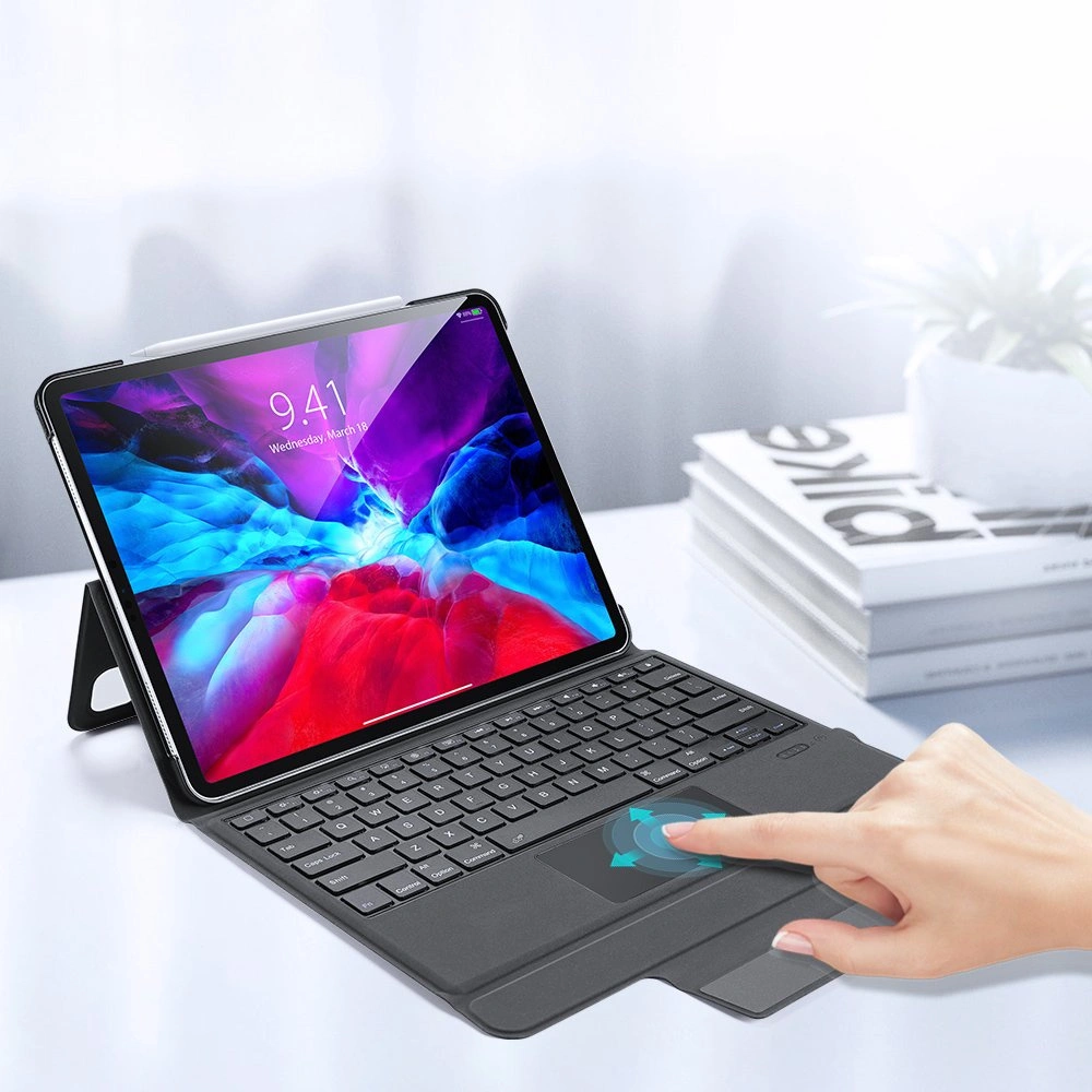 Hurtownia GSM - Dux Ducis Touchpad Keyboard Case Bluetooth Etui für Apple iPad Pro 12.9 2018/2020/2021 (3., 4. und 5. Generation) schwarz - DDS373 - {ean13} - Hurt