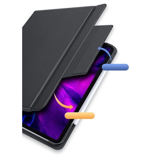 Etui Dux Ducis Touchpad Keyboard Case Bluetooth Apple iPad Pro 12.9 2018/2020/2021 (3., 4. i 5. generacji) czarny