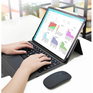 Hurtownia GSM - Dux Ducis Touchpad Billentyűzet Tok Bluetooth Apple iPad Pro 12.9 2018/2020/2021 (3., 4. és 5. generáció) fekete - DDS373 - {ean13} - Hurt