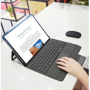 Hurtownia GSM - Dux Ducis Touchpad Billentyűzet Tok Bluetooth Apple iPad Pro 12.9 2018/2020/2021 (3., 4. és 5. generáció) fekete - DDS373 - {ean13} - Hurt