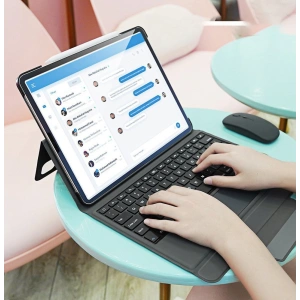 Hurtownia GSM - Dux Ducis Touchpad Billentyűzet Tok Bluetooth Apple iPad Pro 12.9 2018/2020/2021 (3., 4. és 5. generáció) fekete - DDS373 - {ean13} - Hurt