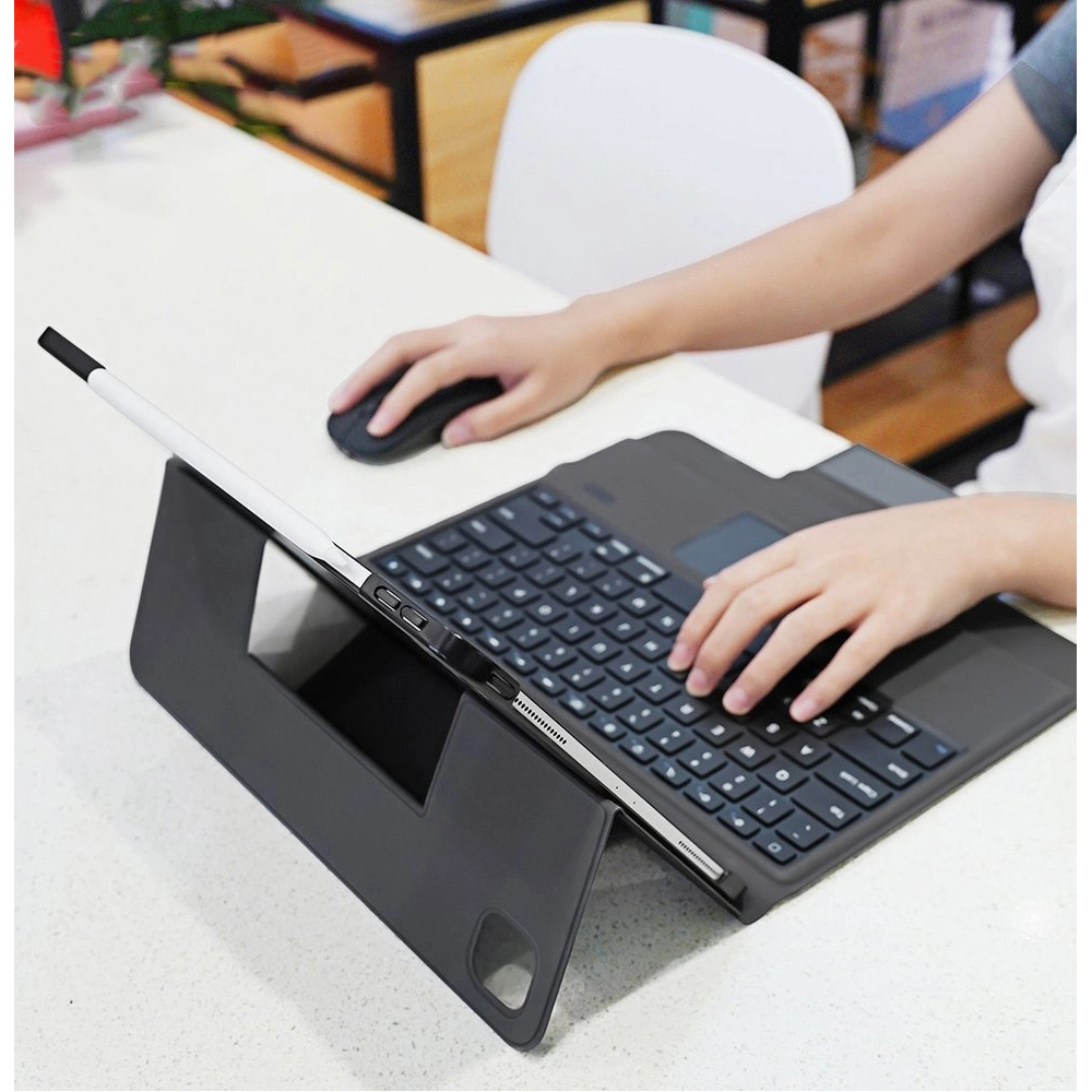 Hurtownia GSM - Dux Ducis Touchpad Billentyűzet Tok Bluetooth Apple iPad Pro 12.9 2018/2020/2021 (3., 4. és 5. generáció) fekete - DDS373 - {ean13} - Hurt