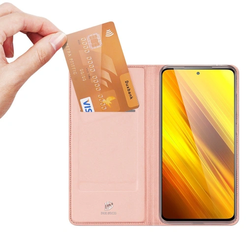 Etui Dux Ducis Skin Pro Xiaomi Poco X3 NFC/Poco X3 Pro różowy