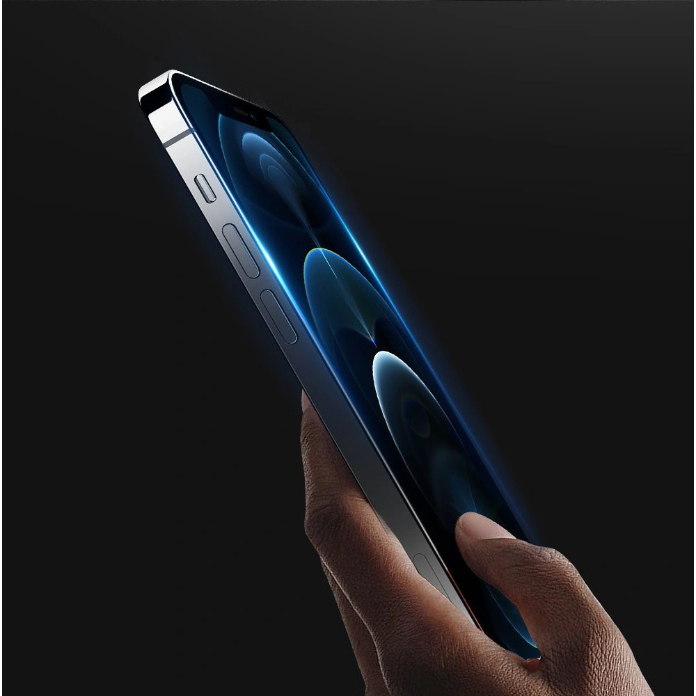 Hurtownia GSM - Gehärtetes Glas Dux Ducis 10D Tempered Glass Apple iPhone 12/12 Pro schwarz (case friendly) - DDS399 - {ean13} - Hurt