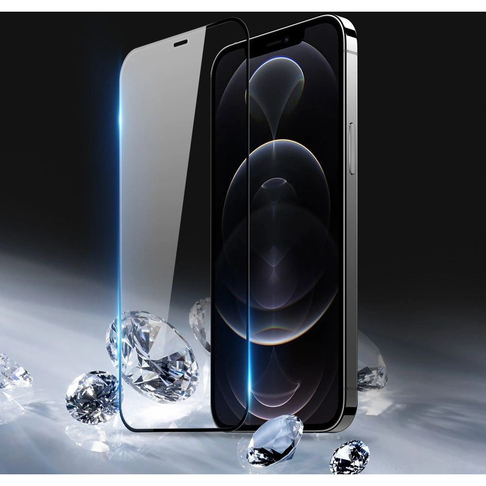 Hurtownia GSM - Gehärtetes Glas Dux Ducis 10D Tempered Glass Apple iPhone 12/12 Pro schwarz (case friendly) - DDS399 - {ean13} - Hurt
