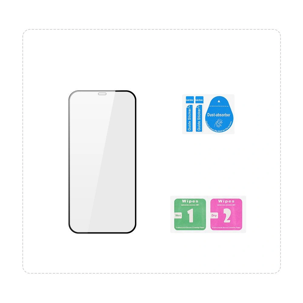 Hurtownia GSM - Sklo tvrzené Dux Ducis 10D Tempered Glass Apple iPhone 12/12 Pro černé (case friendly) - DDS399 - {ean13} - Hurt