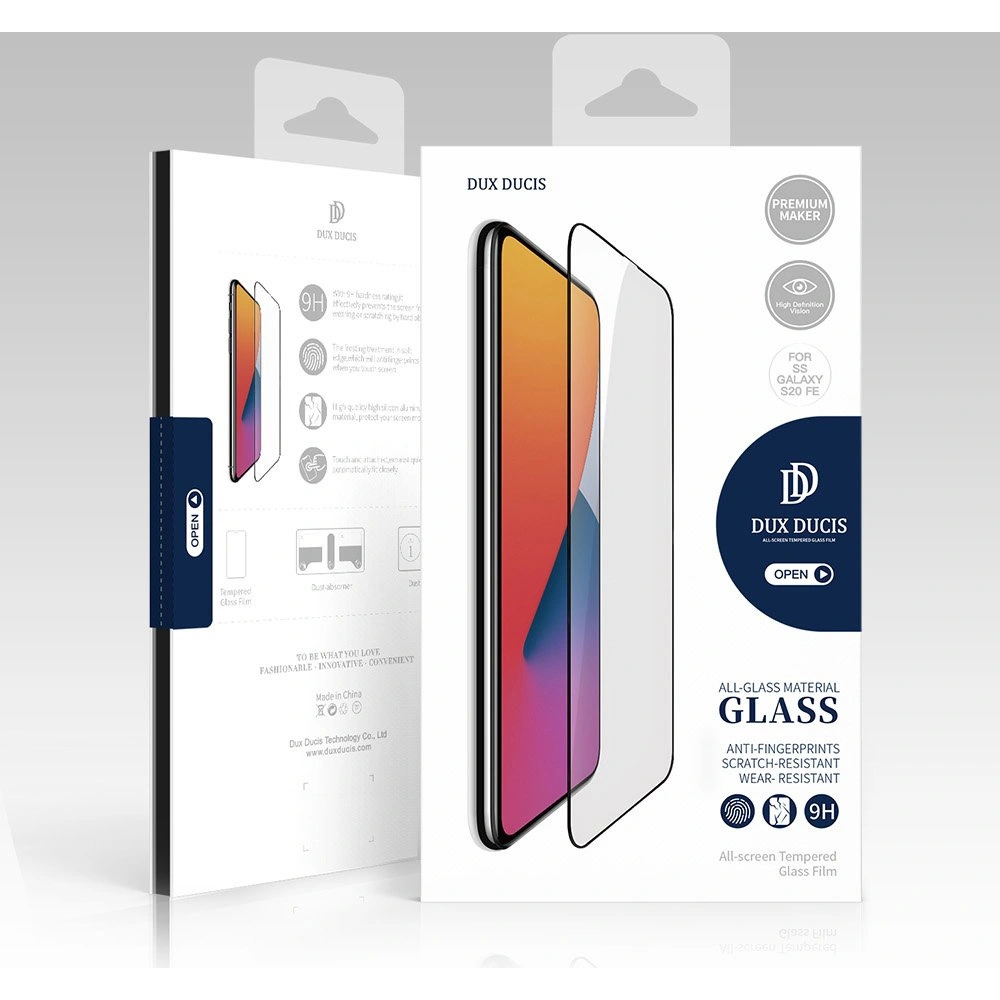 Hurtownia GSM - Dux Ducis 9D Edzett Üveg Samsung Galaxy S20 FE 5G fekete (tokbarát) - DDS402 - {ean13} - Hurt
