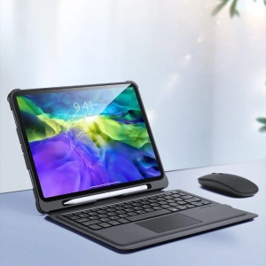 Hurtownia GSM - Etui Dux Ducis Touchpad Keyboard Case Bluetooth Apple iPad Air 10.9 2020/2022 (4, 5 gen) / iPad Pro 11 2018/2020/2021 (1, 2, 3 gen) / iPad Air 11 2024 (6. generație) negru - DDS404 - {ean13} - Hurt