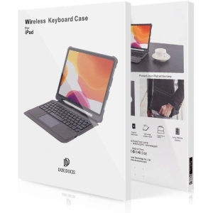 Hurtownia GSM - Dux Ducis Case mit Touchpad Tastatur Hülle Bluetooth für Apple iPad Air 10.9 2020/2022 (4., 5. Generation) / iPad Pro 11 2018/2020/2021 (1., 2., 3. Generation) / iPad Air 11 2024 (6. Generation) schwarz - DDS404 - {ean13} - Hurt