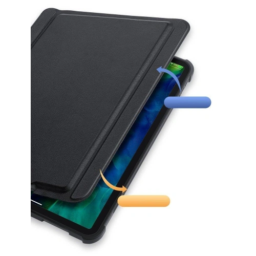 Etui Dux Ducis Touchpad Keyboard Case Bluetooth Apple iPad Air 10.9 2020/2022 (4, 5 gen) / iPad Pro 11 2018/2020/2021 (1, 2, 3 gen) / iPad Air 11 2024 (6. generacji) czarny