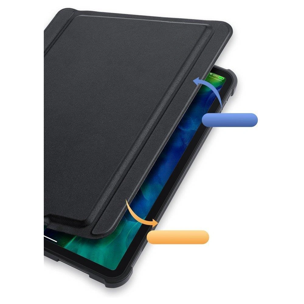 Hurtownia GSM - Etui Dux Ducis Touchpad Keyboard Case Bluetooth Apple iPad Air 10.9 2020/2022 (4, 5 gen) / iPad Pro 11 2018/2020/2021 (1, 2, 3 gen) / iPad Air 11 2024 (6. generație) negru - DDS404 - {ean13} - Hurt