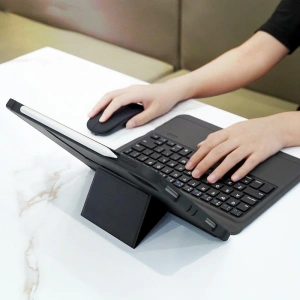 Hurtownia GSM - Dux Ducis Case mit Touchpad Tastatur Hülle Bluetooth für Apple iPad Air 10.9 2020/2022 (4., 5. Generation) / iPad Pro 11 2018/2020/2021 (1., 2., 3. Generation) / iPad Air 11 2024 (6. Generation) schwarz - DDS404 - {ean13} - Hurt