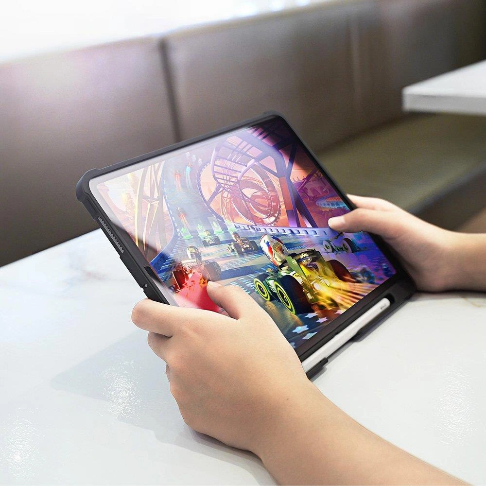 Hurtownia GSM - Dux Ducis Touchpad Billentyűzet Tok Bluetooth Apple iPad Air 10.9 2020/2022 (4, 5 gen) / iPad Pro 11 2018/2020/2021 (1, 2, 3 gen) / iPad Air 11 2024 (6. generációs) fekete - DDS404 - {ean13} - Hurt