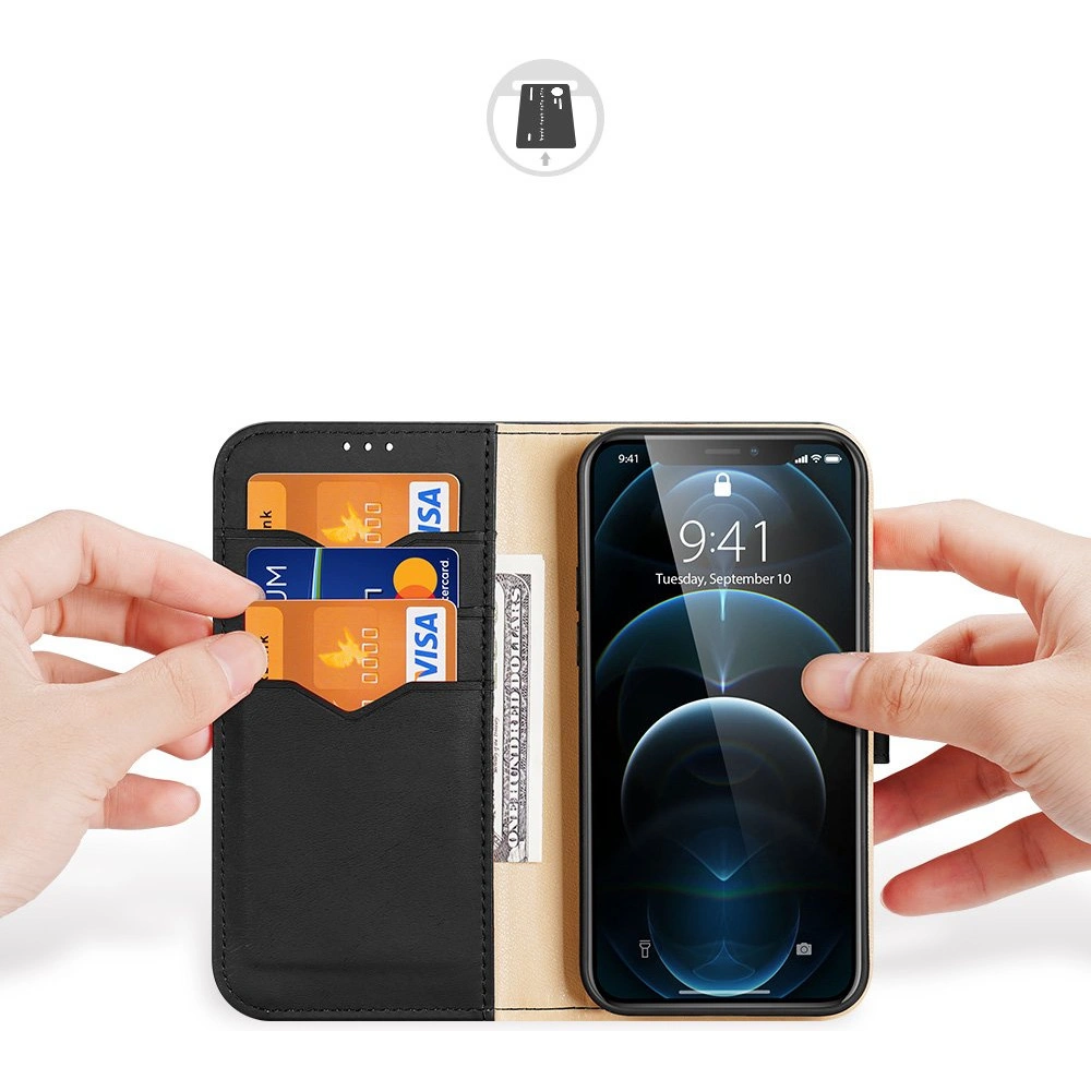 Hurtownia GSM - Etui Dux Ducis Hivo Apple iPhone 12 Pro Max negru - DDS408 - {ean13} - Hurt