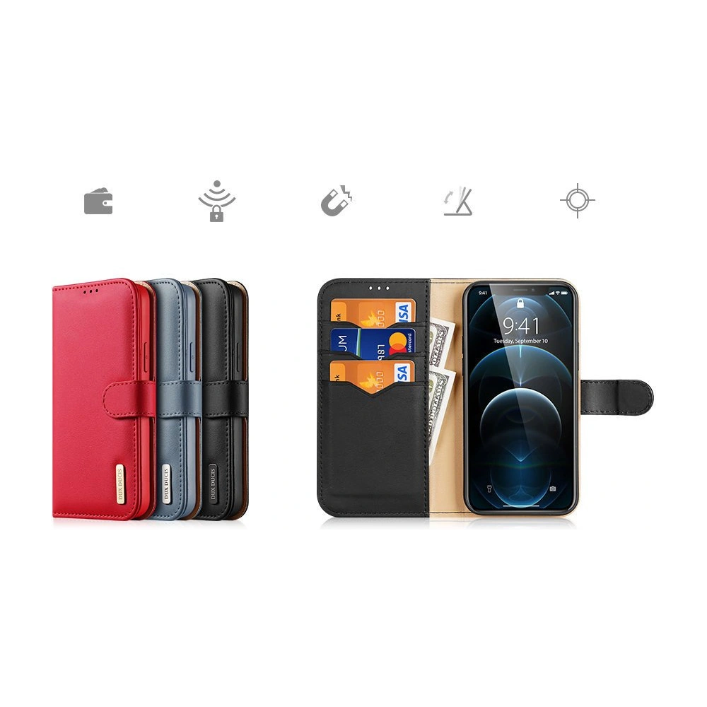 Hurtownia GSM - Etui Dux Ducis Hivo Apple iPhone 12 Pro Max negru - DDS408 - {ean13} - Hurt