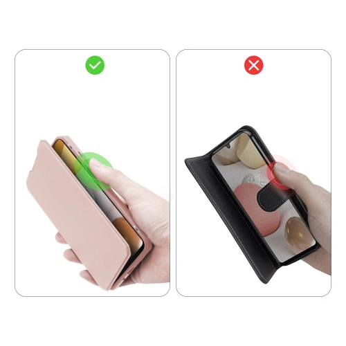 Etui Dux Ducis Skin X Samsung Galaxy A42 5G różowy