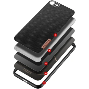 Hurtownia GSM - Dux Ducis Fino Case für Apple iPhone SE 2022/SE 2020/8/7 schwarz - DDS424 - {ean13} - Hurt