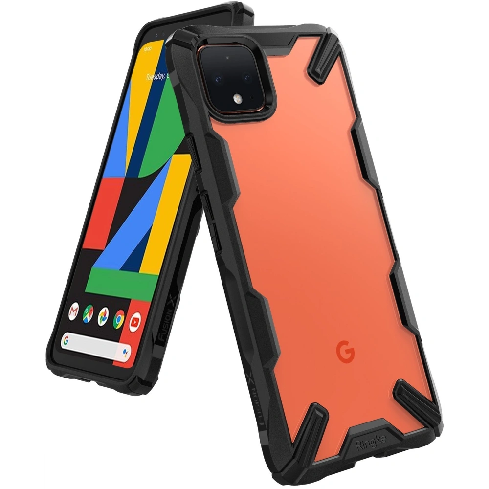 Hurtownia GSM - Etui Ringke Fusion-X Google Pixel 4 XL černé - RGK1035BLK - {ean13} - Hurt