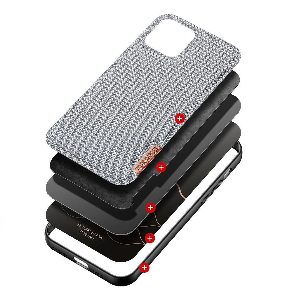 Hurtownia GSM - Dux Ducis Fino Case für Apple iPhone 12 mini grau - DDS427 - {ean13} - Hurt