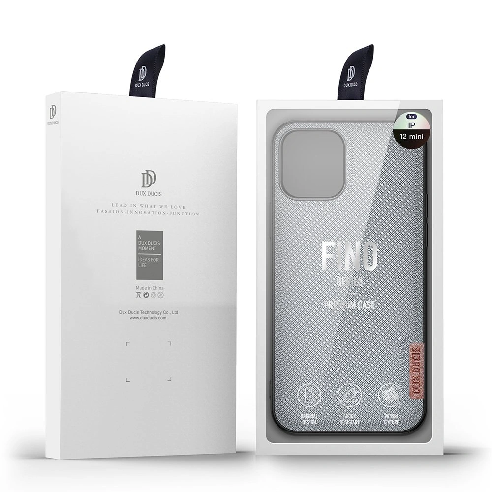 Hurtownia GSM - Etui Dux Ducis Fino Apple iPhone 12 mini gri - DDS427 - {ean13} - Hurt
