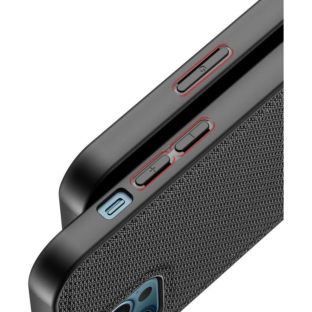Hurtownia GSM - Etui Dux Ducis Fino Apple iPhone 12 Pro Max negru - DDS429 - {ean13} - Hurt