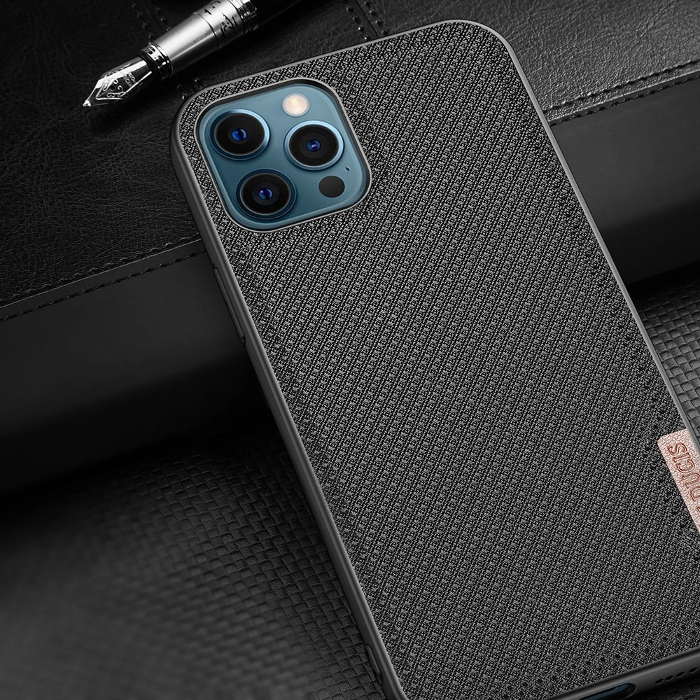 Hurtownia GSM - Etui Dux Ducis Fino Apple iPhone 12 Pro Max negru - DDS429 - {ean13} - Hurt