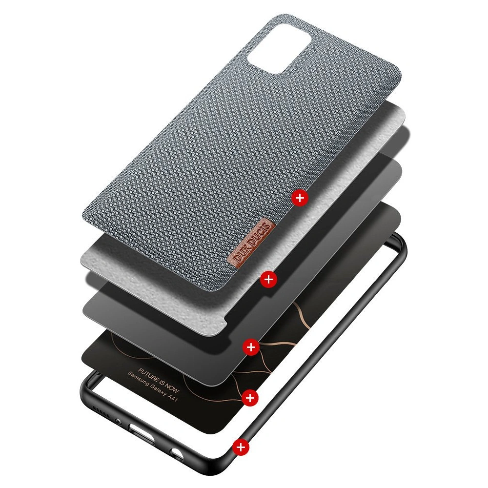Hurtownia GSM - Etui Dux Ducis Fino Samsung Galaxy A41 gri - DDS433 - {ean13} - Hurt