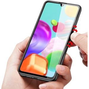 Hurtownia GSM - Dux Ducis Fino tok Samsung Galaxy A41 szürke - DDS433 - {ean13} - Hurt